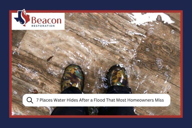7 Places Water Hides After a Flood That Most Homeowners Miss